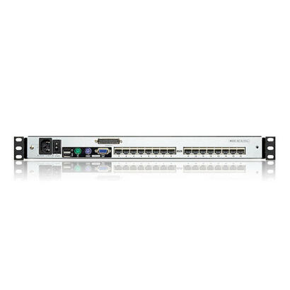 16-port-cat-5-dual-rail-19-lcd-kvm-switch-with-usb-peripheral-support-broadcast-mode-daisy-chain-and-external-console-usb-