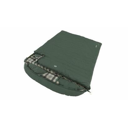 saco-dormir-outwell-camper-lux-doble-cremallera-en-ambos-lados-verde
