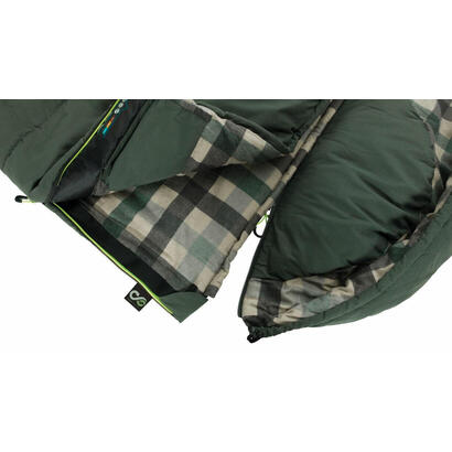 saco-dormir-outwell-camper-lux-doble-cremallera-en-ambos-lados-verde