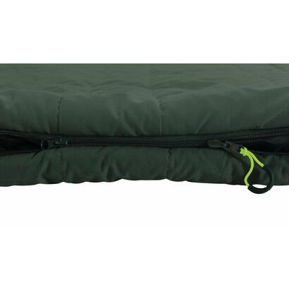 saco-dormir-outwell-camper-lux-doble-cremallera-en-ambos-lados-verde