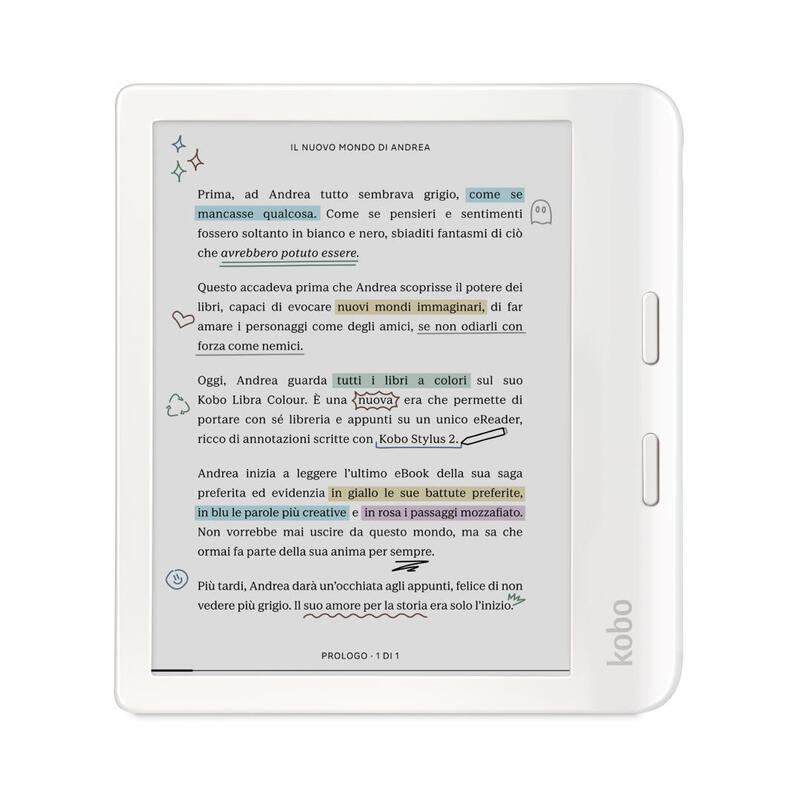 rakuten-kobo-libra-colour-e-book-pantalla-tactil-32-gb-wifi-blanco rakuten-kobo-libra-colour-e-book-pantalla-tactil-32-gb-wifi-blanco