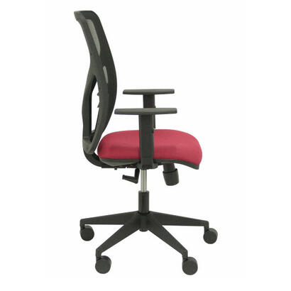 silla-motilla-malla-negra-asiento-bali-granate-bra