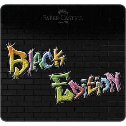 faber-castell-black-edition-caja-metalica-de-24-lapices-de-colores-mina-supersuave-madera-negra-ideales-para