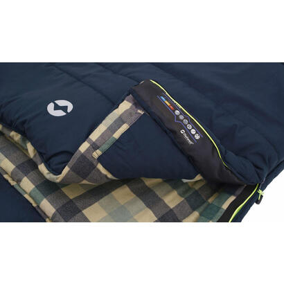 outwell-camper-lux-adulto-saco-de-dormir-semi-rectangular-algodon-poliester-azul