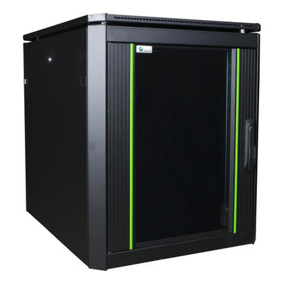 logon-rdl12u68bl-armario-rack-12u-rack-o-bastidor-independiente-negro