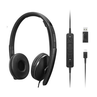 auriculares-lenovo-4xd1m39029-alambrico-usb-tipo-c-negro