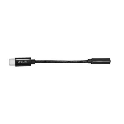 logilink-adaptador-usb-c-auf-klinkenstecker-13-cm