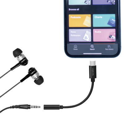 logilink-adaptador-usb-c-auf-klinkenstecker-13-cm