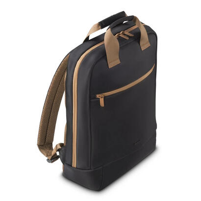 mochila-hama-00222056-de-senderismo-beige-negro-poliester-reciclado