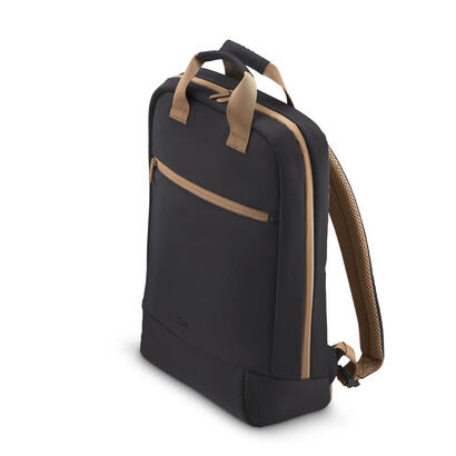 mochila-hama-00222056-de-senderismo-beige-negro-poliester-reciclado