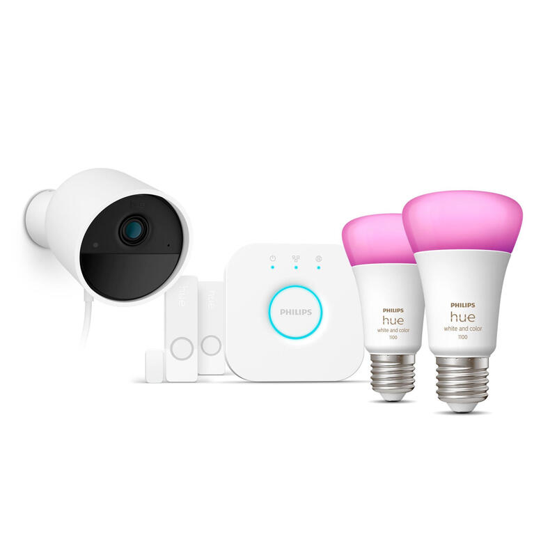 philips-hue-secure-camera-set-wca-e27-bridge-sensors