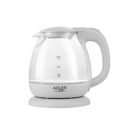 adler-ad-1283g-kettle-electric-power-1100-w-capacity-1-l-glass-grey