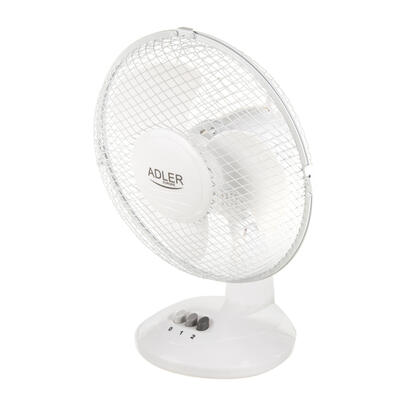 adler-ad-7302-desk-fan-diameter-23cm-2-speed-settings-up-down-adjustment-stable-base-power-35w