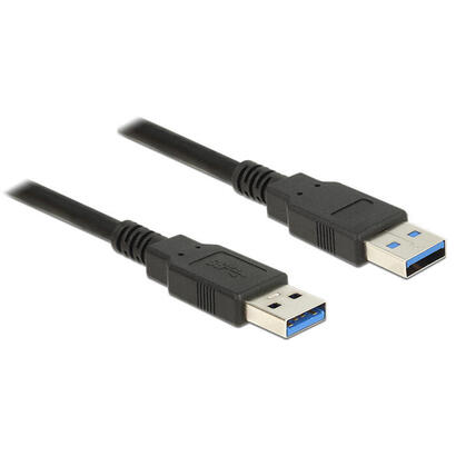 delock-85064-cable-usb-30-tipo-a-macho-usb-30-tipo-a-macho-de-50-m-negro