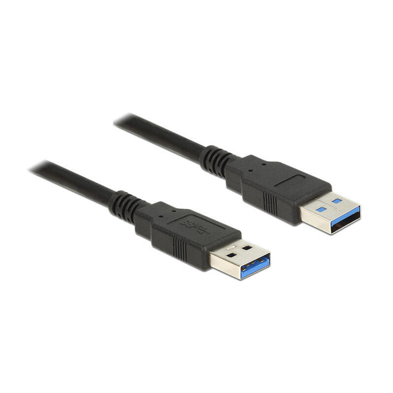 delock-85064-cable-usb-30-tipo-a-macho-usb-30-tipo-a-macho-de-50-m-negro