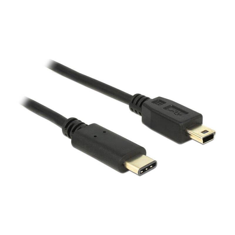 delock-83336-cable-usb-type-c-20-macho-usb-20-tipo-mini-b-macho-20-m-negro