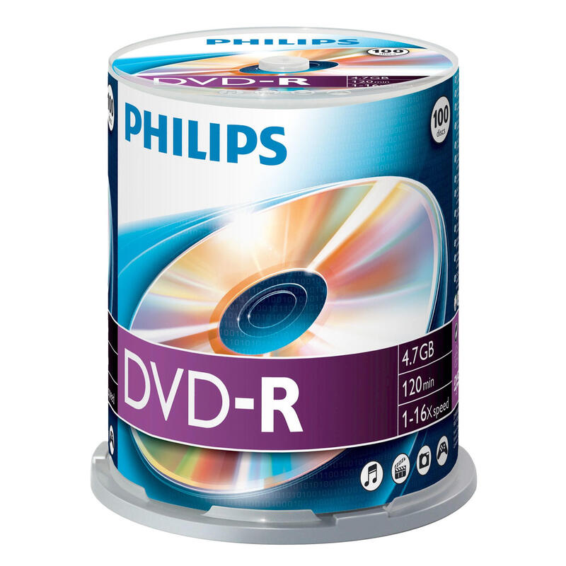 philips-dvd-r-47gb-100pcs-spindel-16x