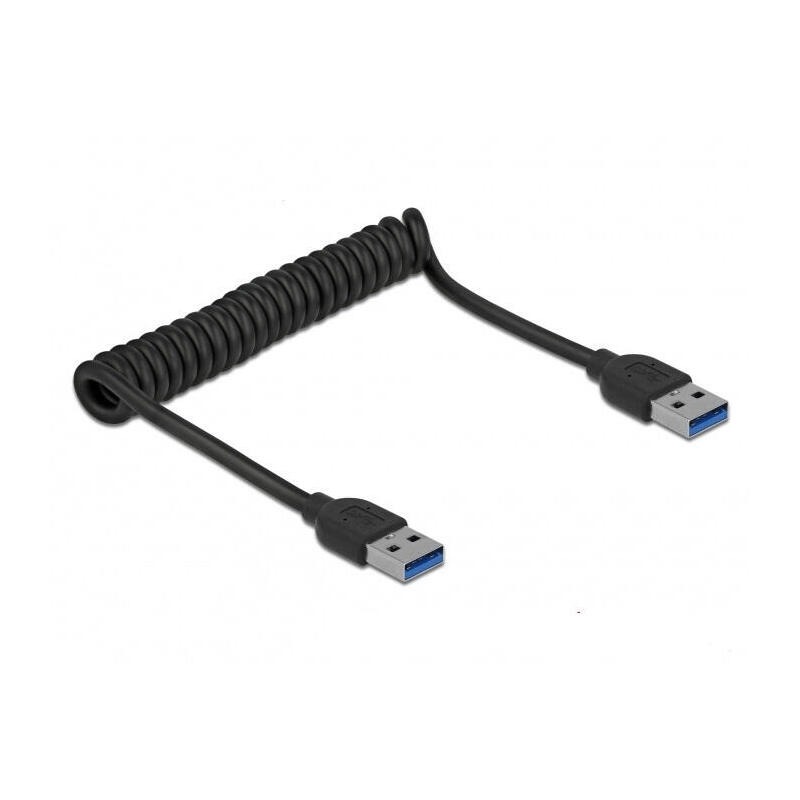 cable-espiral-delock-usb-32-gen-1-usb-a-macho-usb-a-macho-negro-12-metros-85348