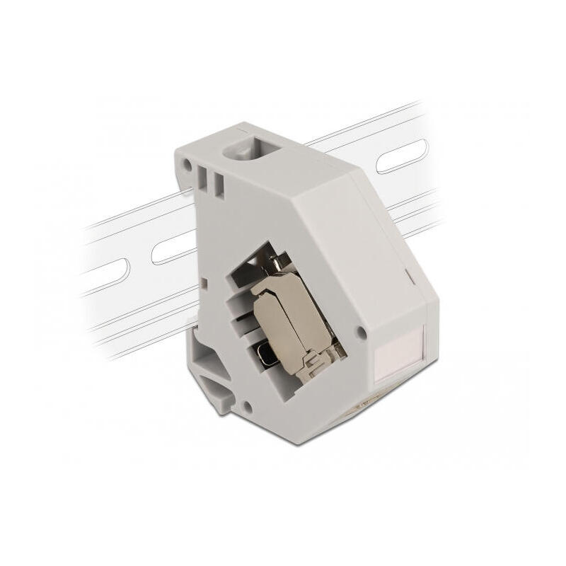 delock-86014-adaptador-de-carril-din-con-modulo-keystone-rj45-hembra-cat6a-lsa