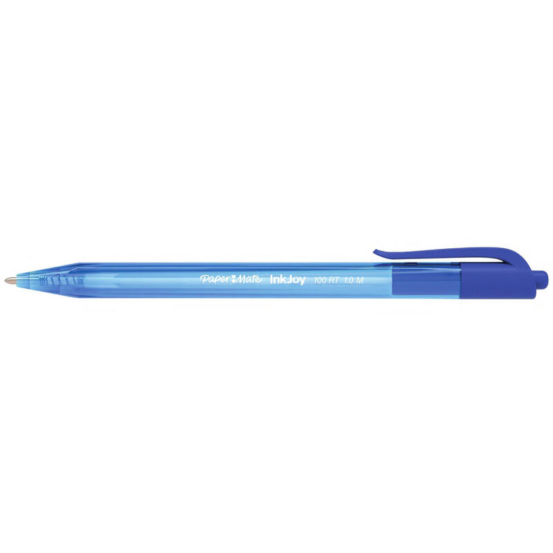 paper-mate-inkjoy-100-boligrafo-retractil-triangular-azul-20u- paper-mate-inkjoy-100-boligrafo-retractil-triangular-azul-20u-