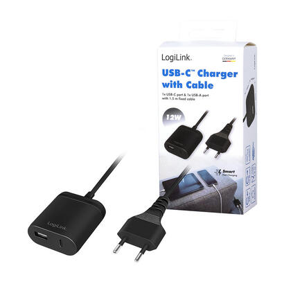 logilink-pa0256-adaptador-de-corriente-usb-con-cable-fijo-de-15-m-1-usb-a-y-1-usb-c-12-w-5-v24-a-color-negro