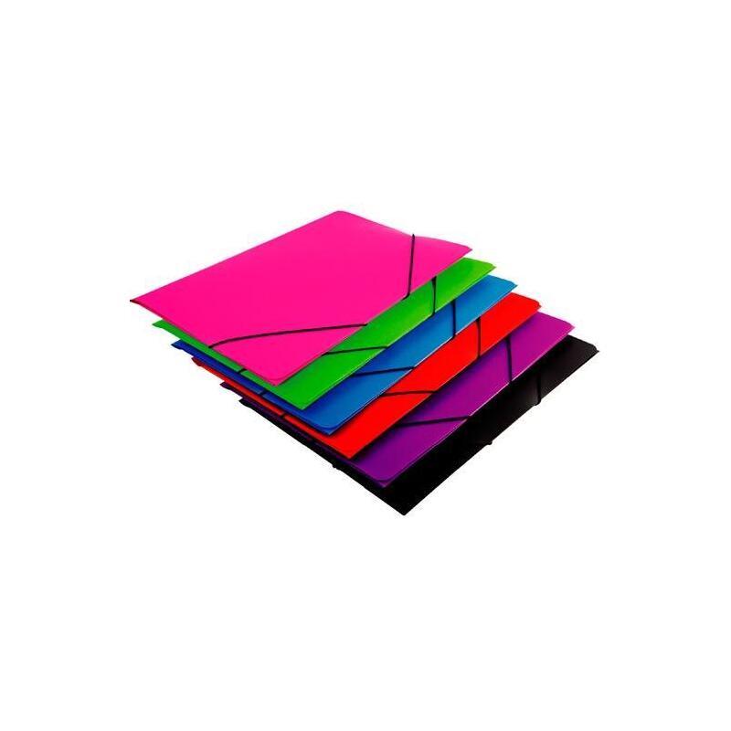 mariola-carpeta-con-gomas-carton-mate-500gr-solapa-4-colores-surtidos