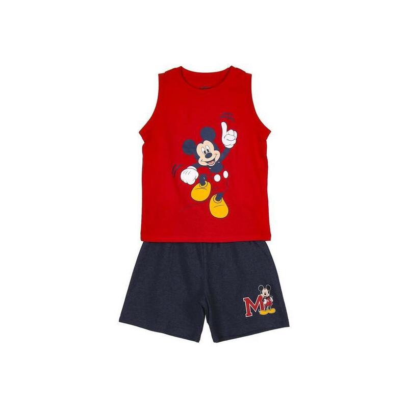 pijama-corto-single-jersey-tirantes-mickey-red-talla-2a