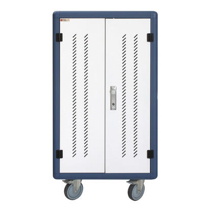 techlypro-estacion-de-carga-ventilada-trolley-30-notebook-o-smartphone-blancoazul