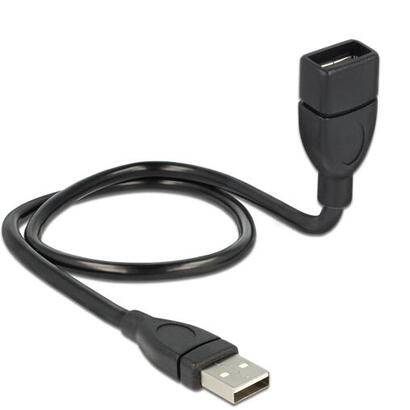 delock-83499-cable-usb-20-tipo-a-macho-usb-20-tipo-a-hembra-shapecable-05-m