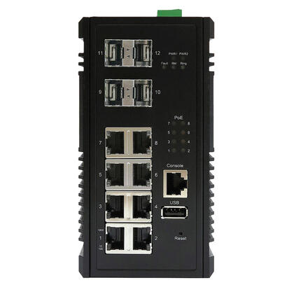 edimax-igs-5408p-switch-gestionado-gigabit-ethernet-101001000-energia-sobre-ethernet-poe-negro