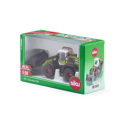 siku-farmer-claas-torion-1914-cargadora-de-ruedas-modelo-de-vehiculo-verde-blanco-1999