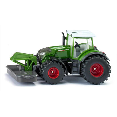 siku-farmer-fendt-942-vario-con-cortacesped-frontal-modelo-de-vehiculo-verde
