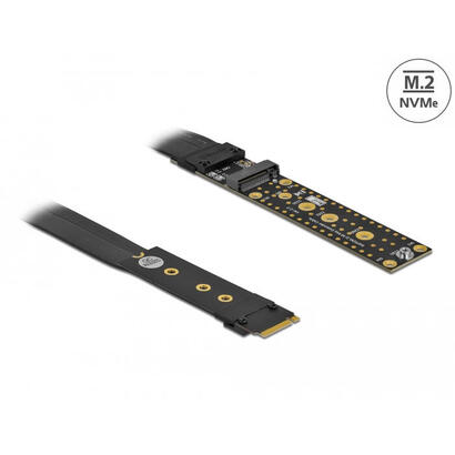 delock-64136-tarjeta-elevadora-m2-clave-m-extension-nvme-con-cable-de-20-cm