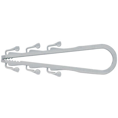 fischer-line-loop-stckfix-sf-plus-ls-313-abrazadera-de-gris-claro-100-piezas-058155