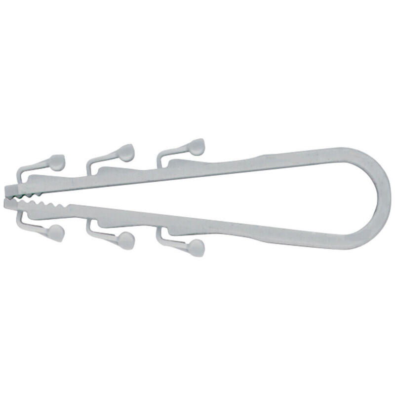 fischer-line-loop-stckfix-sf-plus-ls-313-abrazadera-de-gris-claro-100-piezas-058155