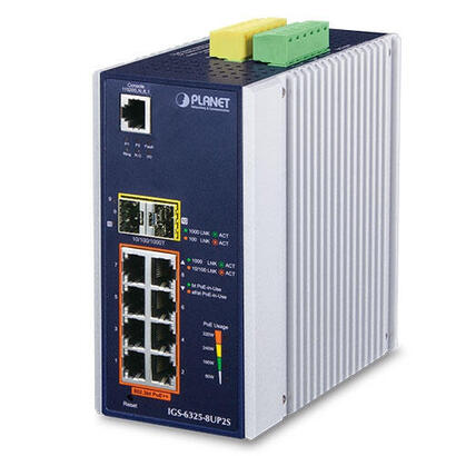 planet-igs-6325-8up2s-switch-gestionado-l3-gigabit-ethernet-101001000-energia-sobre-ethernet-poe-aluminio-negro