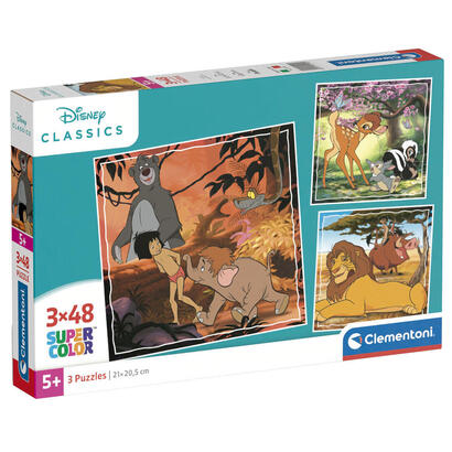 puzzle-classics-disney-3x48pzs