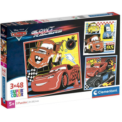 puzzle-cars-disney-3x48pzs