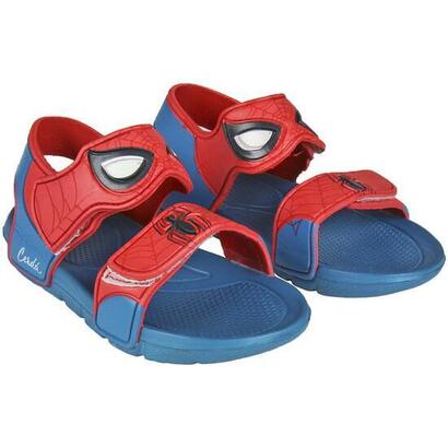 sandalias-playa-spiderman-rojo-talla-2425