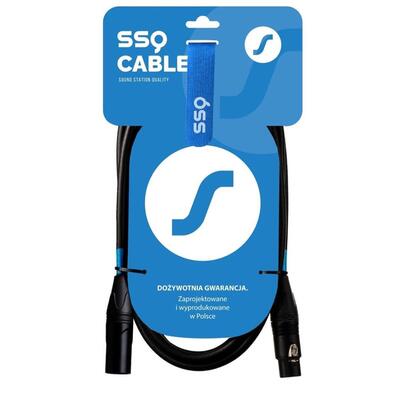 ssq-dmx5-ss-1841-cable-xlr-macho-xlr-hembra-5-m-negro