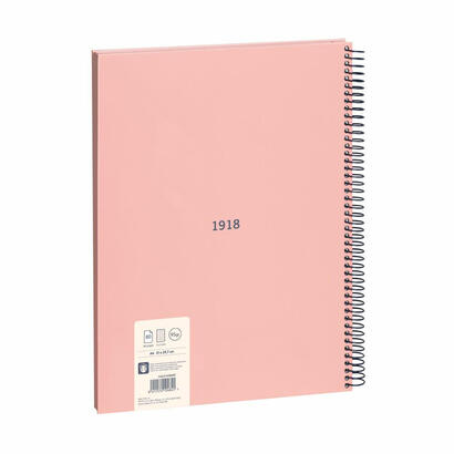 milan-cuaderno-espiral-formato-a4-cuadricula-5x5mm-80-hojas-de-95-grm2-microperforado-4-taladros-color-rosa