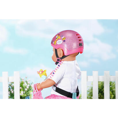 casco-de-bicicleta-zapf-creation-baby-born-43-cm-accesorios-para-munecas-rosa-836835