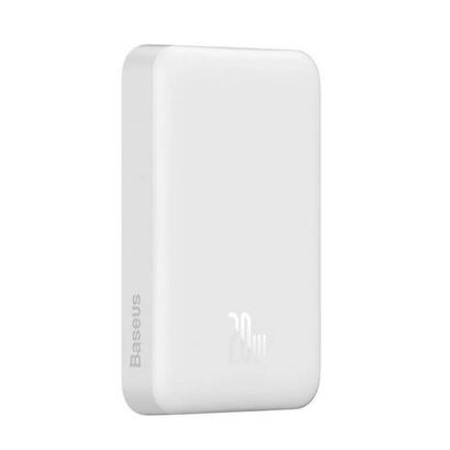 power-bank-mini-10000mah-baseus-compatible-con-magsafe-blanco-carga-rapida-20w-y-cable-tipo-c-inlcuido