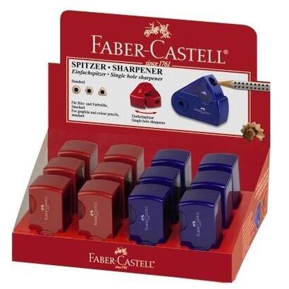 faber-castell-182711-sacapuntas-azul-rojo