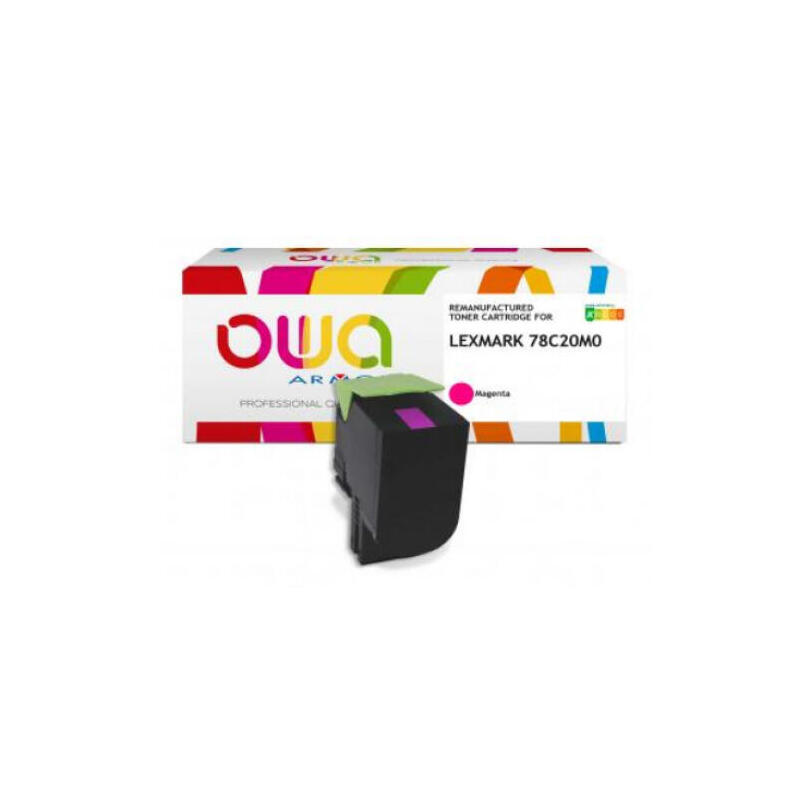 owa-toner-compatible-con-lexmark-78c20m0-magenta-1400-s