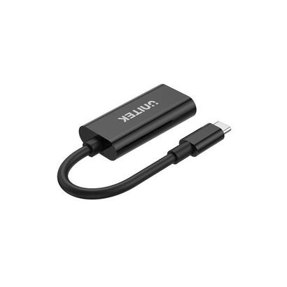 adaptador-unitek-v1421a-grafico-usb-c-negro