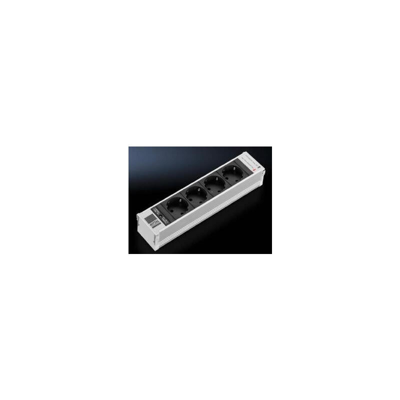 rittal-dk-7856090-base-multiple-4-salidas-ac-interior-negro-gris