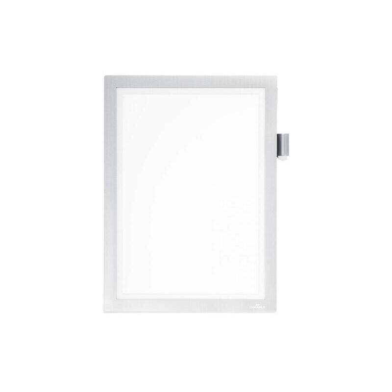 durable-duraframe-magnetisch-kader-note-a4-zilver-protector-de-escritorio-plata
