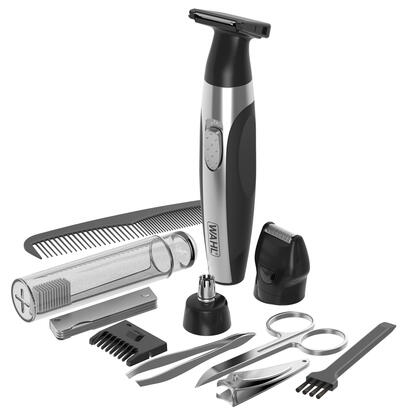 barbero-wahl-travel-kit-deluxe-negro-acero-inoxidable