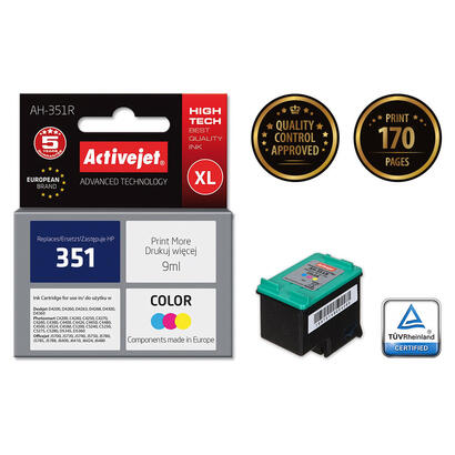 activejet-tinta-ah-351r-repuesto-hp-351-cb337ee-premium-9-ml-color